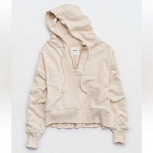 Aerie beaded Hoodie cake batter